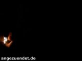 Grillkohle angez&uuml;ndet