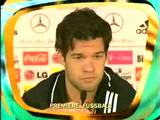 Michael Ballack versteht die Frage nicht