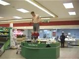 Verr&uuml;ckter Sportler