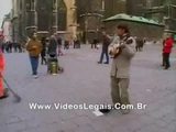 Armer Stra&szlig;enmusiker