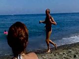 Flotter Senior am Strand Flotter Senior am Strand