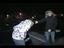 Flasche an Kopf