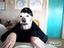 Hund mit Armen