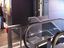 Taube mag Rolltreppe
