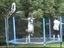 Basketball-Trampolin