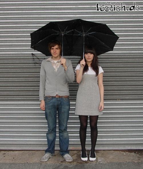 Regenschirm für Paare