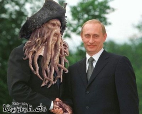 Davy Jones und Putin Bild - lustich.de