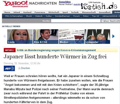 Verrückter Japaner Verrückter Japaner