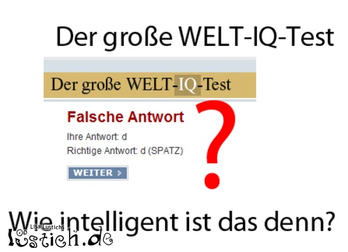 Nicht sehr intelligent