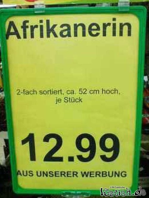Afrikanerin Bild lustich.de