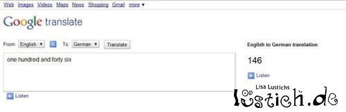 Google Übersetzer Bild - lustich.de