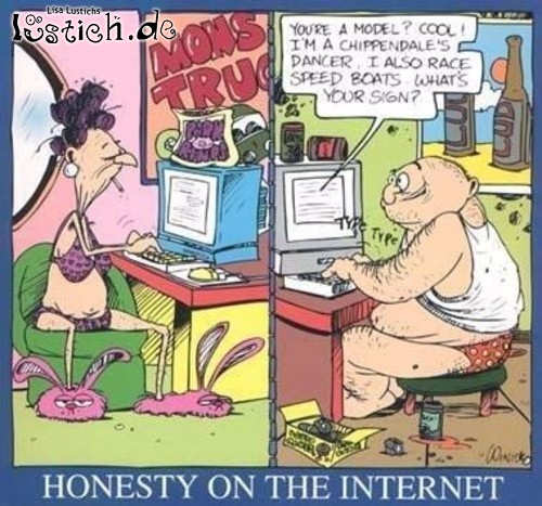 Ehrlichkeit im Internet