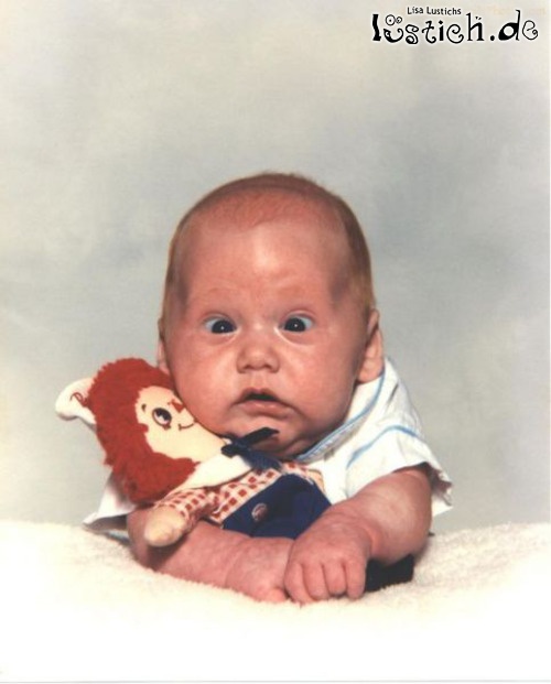 Baby Schielt Lustich Bild Lustich De