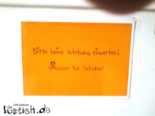 Bitte keine Werbung, außer... Bild lustich.de