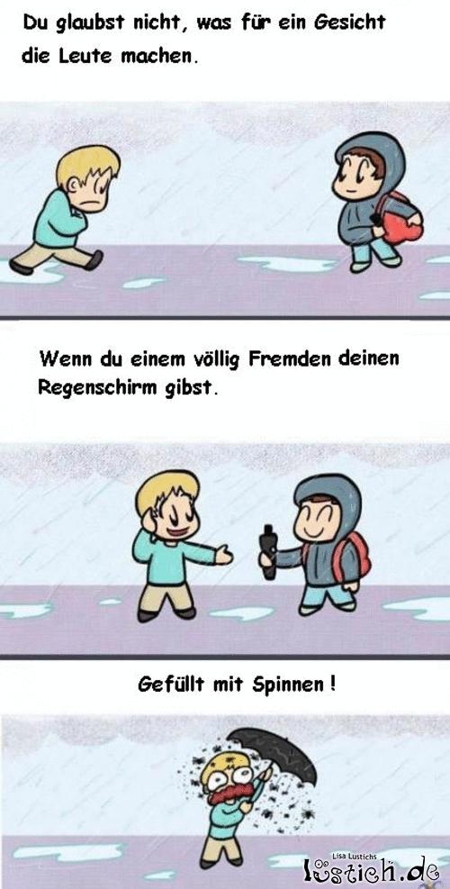 Regenschirm Bild lustich.de