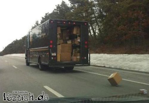 Zuverlässiger Paketdienst