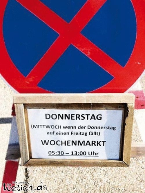 Wochenmarkt Bild lustich.de
