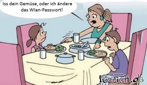 Familienessen Bild lustich.de