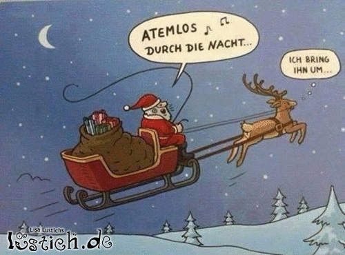 Singender Weihnachtsmann Bild - lustich.de