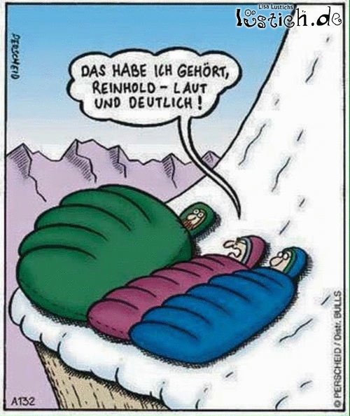 Bergsteiger Bild lustich.de