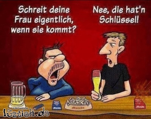 Schreiende Frau Bild lustich.de