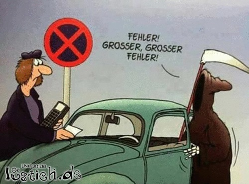 Knöllchen Bild lustich.de