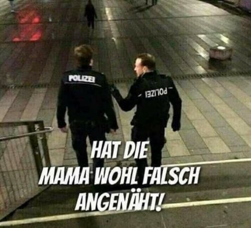 Verdrehte Polizei Bild - lustich.de