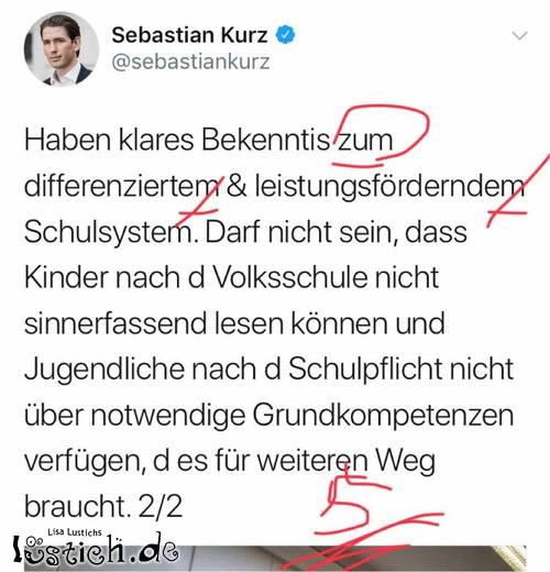 Sebastian Kurz Bild lustich.de