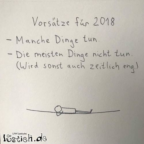 Jahresvorsätze Bild lustich.de