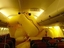 Schlauchboot im Flugzeug