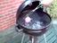 Wasserballon auf Grill